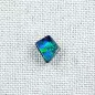 Preview: Echter 1,43 ct Boulder Opal Blau Grüner Boulderopal aus Australien - Opale mit Zertifikat online kaufen - Boulder Opal 7,80 x 6,23 x 2,69 mm-2