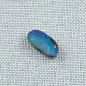 Mobile Preview: Echter 3,24 ct Boulder Opal Grün Blauer Boulderopal aus Australien - Opale mit Zertifikat online kaufen - Edelsteine zum besten Preis online kaufen! 14,77 x 7,20 x 3,02 mm