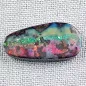 Mobile Preview: 13,62 ct Boulder Opal Opalstein Edelstein Regenbogen Multicolor | Opale mit Zertifikat online kaufen | Regenbogen Boulder Opal 26,74 x 13,19 x 3,93 mm1