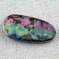 Mobile Preview: 13,62 ct Boulder Opal Opalstein Edelstein Regenbogen Multicolor | Opale mit Zertifikat online kaufen | Regenbogen Boulder Opal 26,74 x 13,19 x 3,93 mm4