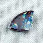Preview: Koroit Boulder Opal 10,81 ct. aus Australien - Opale mit Zertifikat online kaufen - Multicolor Boulder Opal 21,69 x 14,12 x 4,67 mm  für Opalschmuck-1