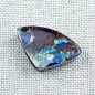 Preview: Koroit Boulder Opal 10,81 ct. aus Australien - Opale mit Zertifikat online kaufen - Multicolor Boulder Opal 21,69 x 14,12 x 4,67 mm  für Opalschmuck-2