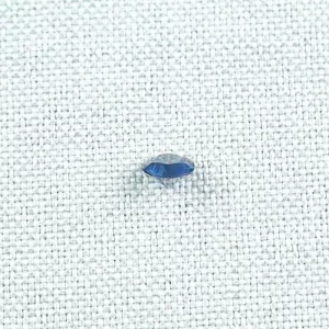 ►0,69 ct königsblauer Saphir Diamantschliff Edelstein, Bild3