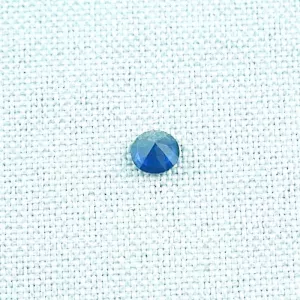 ►0,69 ct königsblauer Saphir Diamantschliff Edelstein, Bild5