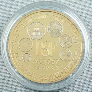 ►1 oz Gold Monnaie de Paris Europa Serie - erster Jahrgang - Privatverkauf, Bild2