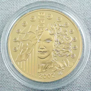 1 oz Gold Monnaie de Paris Europa Serie - Jahrgang 2002