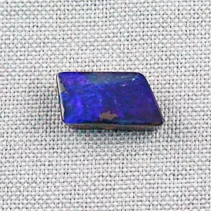 2,31 ct + 7,52 ct Blauer Boulder Opale Anhängerstein Ringstein Set aus Australien - Investment Opale mit Zertifikat online kaufen - Blaue Boulder Opale-6