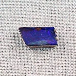 2,31 ct + 7,52 ct Blauer Boulder Opale Anhängerstein Ringstein Set aus Australien - Investment Opale mit Zertifikat online kaufen - Blaue Boulder Opale-12