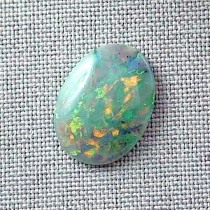 Echter Multicolor Lightning Ridge Black Crystal Picture Opal 7,08 ct. aus Australien - Echte Opale mit Zertifikat online kaufen - 19,25 x 14,37 x 4,09 mm 3