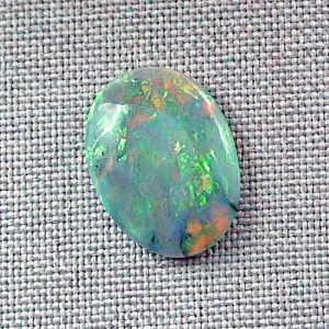 Echter Multicolor Lightning Ridge Black Crystal Picture Opal 7,08 ct. aus Australien - Echte Opale mit Zertifikat online kaufen - 19,25 x 14,37 x 4,09 mm 5