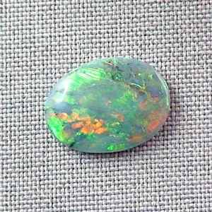Echter Multicolor Lightning Ridge Black Crystal Picture Opal 7,08 ct. aus Australien - Echte Opale mit Zertifikat online kaufen - 19,25 x 14,37 x 4,09 mm 7