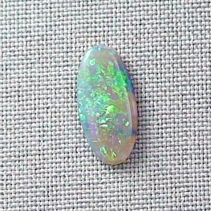 Lightning Ridge Black Crystal Opal 2,97 ct. aus Australien Vollopal mit Zertifikat online kaufen - Multicolor Black Crystal Opal 18,42 x 8,99 x 2,93 mm 5