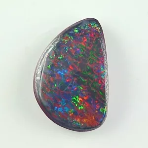 Echter Yowah Nuss Opal 24.77 ct. aus Australien - Opale mit Zertifikat online kaufen - Multicolor Yowah Nuss Opal 25,07 x 16,32 x 6,09 mm für Opalschmuck 3