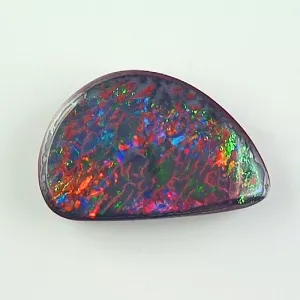 Echter Yowah Nuss Opal 24.77 ct. aus Australien - Opale mit Zertifikat online kaufen - Multicolor Yowah Nuss Opal 25,07 x 16,32 x 6,09 mm für Opalschmuck 5