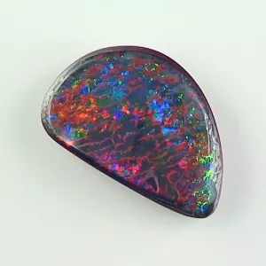 Echter Yowah Nuss Opal 24.77 ct. aus Australien - Opale mit Zertifikat online kaufen - Multicolor Yowah Nuss Opal 25,07 x 16,32 x 6,09 mm für Opalschmuck 6