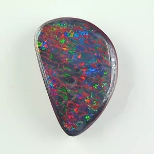 Echter Yowah Nuss Opal 24.77 ct. aus Australien - Opale mit Zertifikat online kaufen - Multicolor Yowah Nuss Opal 25,07 x 16,32 x 6,09 mm für Opalschmuck 7