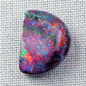 Echter Yowah Nuss Opal 19,51 ct. aus Australien - Opale mit Zertifikat online kaufen - Multicolor Yowah Nuss Opal 19,82 x 14,52 x 6,72 mm als Investment 1