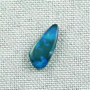 Blauer Lightning Ridge Black Opal 2,00 ct. aus Australien - Opale mit Zertifikat online kaufen - Blauer Black Opal 16,09 x 7,11 x 2,85 mm ​für Opalschmuck 3