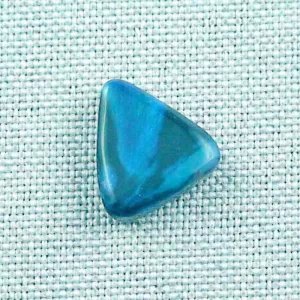 Blauer Lightning Ridge Black Opal 3,60 ct. aus Australien - Opale mit Zertifikat online kaufen - Blauer Black Opal 13,43 x 12,68 x 3,85 mm ​für Opalschmuck 3