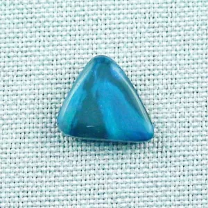 Blauer Lightning Ridge Black Opal 3,60 ct. aus Australien - Opale mit Zertifikat online kaufen - Blauer Black Opal 13,43 x 12,68 x 3,85 mm ​für Opalschmuck 5