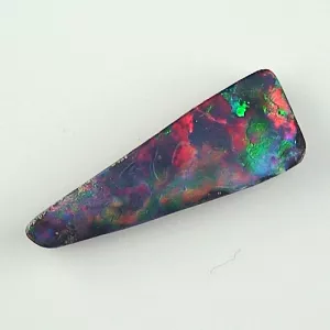 10,12 ct Boulder Opal Roter Edelstein Multicolor Schmuckstein aus Australien - Multicolor Boulder Opal 29,11 x 10,71 x 4,63 mm ​- Echte Opale online kaufen 6