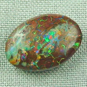 ►24,59 ct Yowah Nuss Opal oval als Anhänger, Bild6