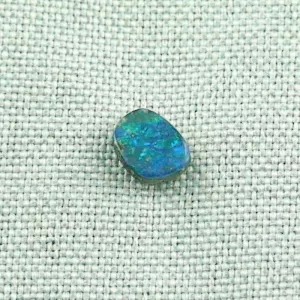 ►intensiv blauer Boulder Opal 1,09 ct Edelstein, Bild1