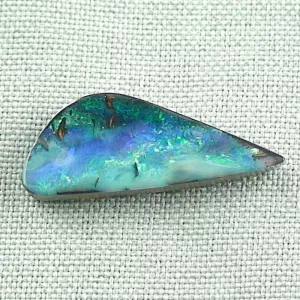 ►15,75 ct blau grün türkiser Boulder Opal Edelstein, Bild1