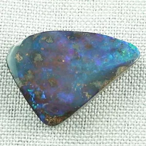 ►25,48 ct electric blau grüner Boulder Opal Edelstein, Bild4