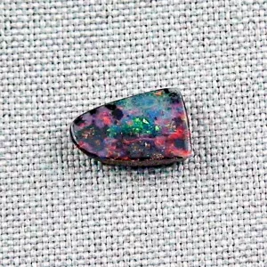 ►Echter 2.85 ct Boulder Opal Multicolor Opalstein [Mit Zertifikat]1
