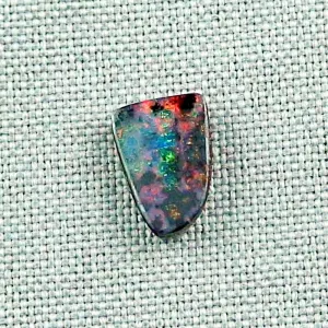►Echter 2.85 ct Boulder Opal Multicolor Opalstein [Mit Zertifikat]5