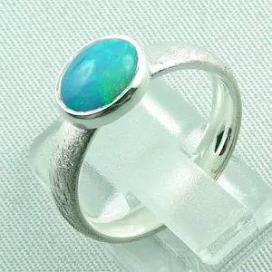 Silberring mit Welo Opal, Opalring, Schmuck sicher online kaufen, Bild3