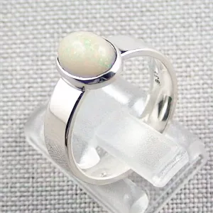 935er Opalring mit echten 1,52 ct. Welo Opal Silberring Multicolor - Opalschmuck ganz einfach und bequem online kaufen. | Echter Opalring aus Silber! 3