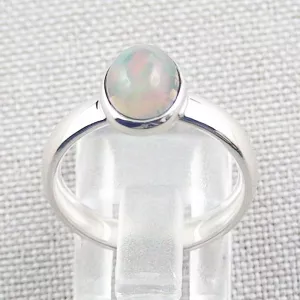 935er Opalring mit echten 1,41 ct. Welo Opal Silberring Multicolor - Opalschmuck ganz einfach und bequem online kaufen. | Echter Opalring aus Silber! 4