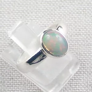 935er Opalring mit echten 1,41 ct. Welo Opal Silberring Multicolor - Opalschmuck ganz einfach und bequem online kaufen. | Echter Opalring aus Silber! 6