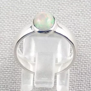 935er Opalring mit echten 0,94 ct. Welo Opal Silberring Multicolor - Opalschmuck ganz einfach und bequem online kaufen. | Echten Opalschmuck kaufen! 4