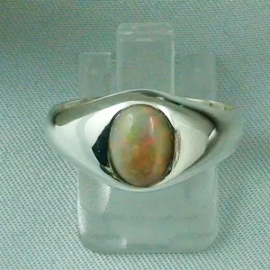 925er Damen-Silberring, 0,91 ct Welo Opal, Opalring