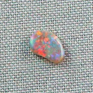 Echter Lightning Ridge Semi Black Opal 1,52 ct. aus Australien - Opale mit Zertifikat online kaufen - Multicolor Vollopal 11,52 x 8,07 x 2,99 mm-1