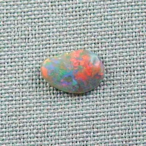 Echter Lightning Ridge Semi Black Opal 1,52 ct. aus Australien - Opale mit Zertifikat online kaufen - Multicolor Vollopal 11,52 x 8,07 x 2,99 mm-3