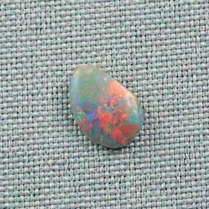 Echter Lightning Ridge Semi Black Opal 1,52 ct. aus Australien - Opale mit Zertifikat online kaufen - Multicolor Vollopal 11,52 x 8,07 x 2,99 mm-4