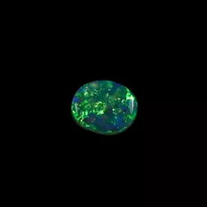►Lightning Ridge Black Crystal Opal 0,69 ct Grüner Multicolor Stein - Opal mit Zertifikat online kaufen-4