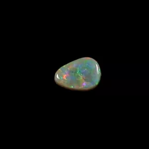 1.06 ct Semi Black Opal Multicolor Lightning Ridge Australien