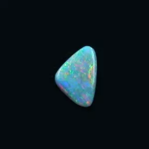 Echter Lightning Ridge Semi Black Opal 1,05 ct. aus Australien - Opale mit Zertifikat online kaufen - Blauer Vollopal -1