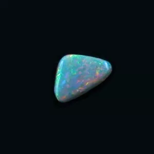 Echter Lightning Ridge Semi Black Opal 1,05 ct. aus Australien - Opale mit Zertifikat online kaufen - Blauer Vollopal -2