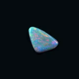 Echter Lightning Ridge Semi Black Opal 1,05 ct. aus Australien - Opale mit Zertifikat online kaufen - Blauer Vollopal -6