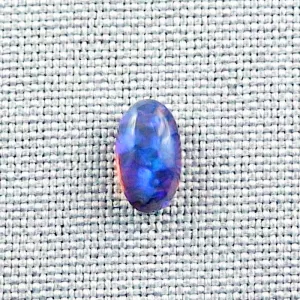 Black Crystal Opal 1,50 ct Blau Türkiser Vollopal Lightning Ridge