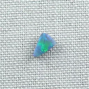 ►Lightning Ridge Black Crystal Opal 0,66 ct Blau Grüner Vollopal-Bild6