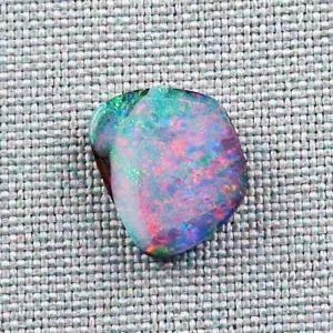♥ Echter Regenbogen Boulder Opal 4.96 ct Fancy Investment Gem Edelstein​ | Regenbogen Opal online kaufen! ♥-4