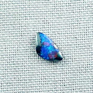Echter Boulder Opal 1,32 ct. aus Australien - Opale mit Zertifikat online kaufen - 5