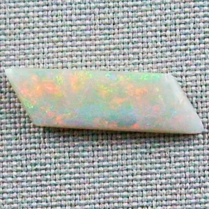 White Opal 4,89 ct. aus Australien - Opale mit Zertifikat online kaufen - Multicolor White Opal -8